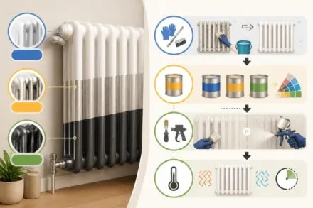 découvrez quelle peinture choisir pour vos radiateurs en fonction de leur résistance à la chaleur et maîtrisez les techniques d'application pour un résultat durable et esthétique.