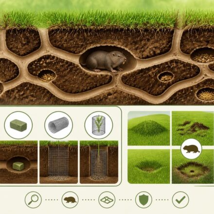 découvrez comment identifier facilement les galeries du rat taupier sous votre pelouse et apprenez les méthodes efficaces pour vous en débarrasser durablement.