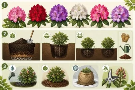 découvrez comment choisir, planter et entretenir votre rhododendron pour profiter d'une floraison éclatante et colorée au printemps dans votre jardin.