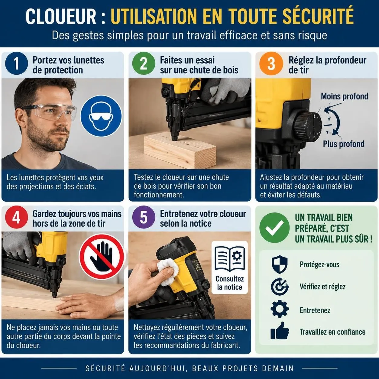 cloueur pneumatique ou électrique : comparez puissance, autonomie et praticité pour choisir l’outil adapté à votre chantier.