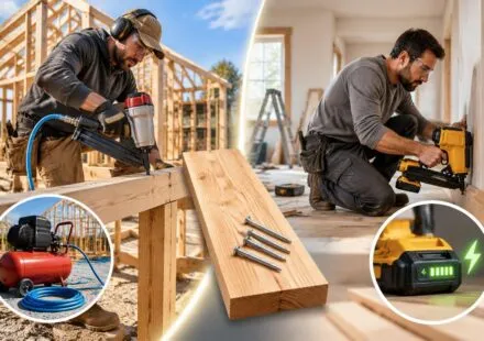 cloueur pneumatique ou électrique : comparez leurs avantages, leur puissance et leur autonomie pour choisir l’outil adapté à votre chantier.