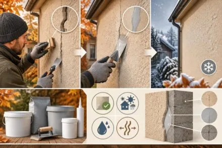 Crépi extérieur fissuré : comment le réparer avant l’hiver et choisir le bon produit découvrez comment réparer un crépi extérieur fissuré avant l’hiver et choisir le produit adapté pour protéger durablement votre façade.