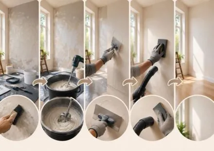 Enduit de lissage mur intérieur : technique pas à pas pour obtenir une surface impeccable découvrez comment appliquer un enduit de lissage sur un mur intérieur, étape par étape, pour obtenir une surface parfaitement lisse et prête à peindre.