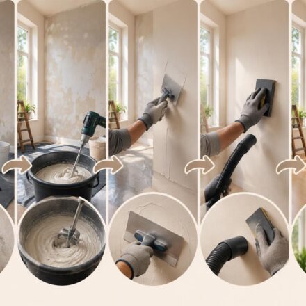 Enduit de lissage mur intérieur : technique pas à pas pour obtenir une surface impeccable découvrez comment appliquer un enduit de lissage sur un mur intérieur, étape par étape, pour obtenir une surface parfaitement lisse et prête à peindre.