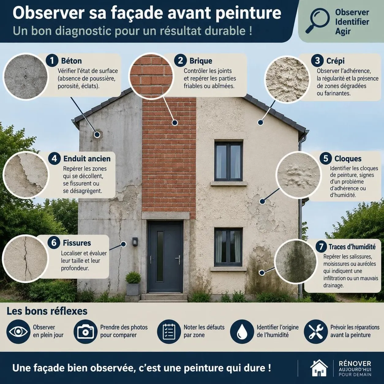 découvrez comment choisir une peinture de façade adaptée au support et préparer correctement le mur pour obtenir un résultat durable et soigné.