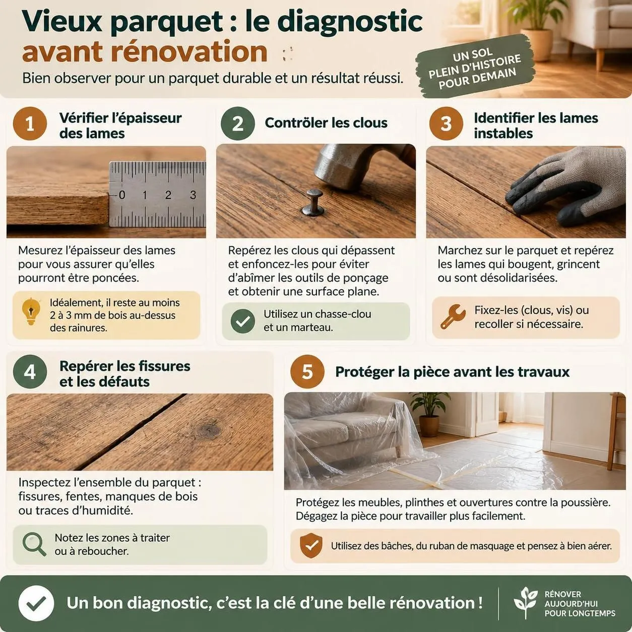 découvrez les étapes pour poncer et vitrifier un vieux parquet : choix des produits, conseils d’application et durée de séchage à prévoir.