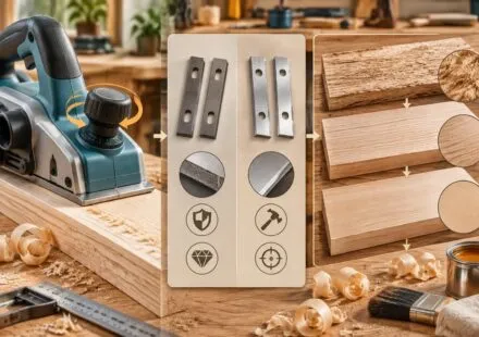 découvrez comment régler la semelle d’un rabot électrique, choisir les bonnes lames et obtenir différentes finitions pour un travail précis.