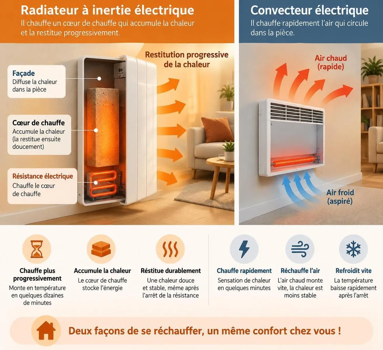 radiateur à inertie sèche ou fluide : découvrez comment choisir le modèle adapté à votre logement et chauffer efficacement en 2026.
